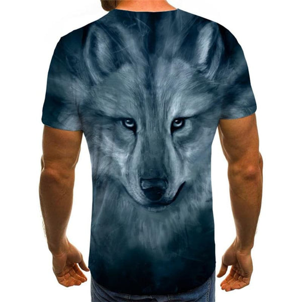 
Wolf T shirt Men Animal Tshirts Casual Painting T-shirts 3d Harajuku Tshirt Printed
                