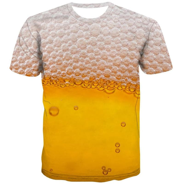 
Beer T shirt Men Novel Anime Clothes Harajuku Funny T shirts Hip Hop Tshirts Casual
                