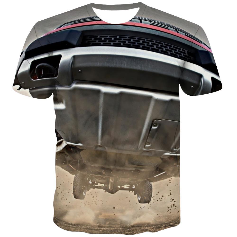Jeep T-shirt Men Offroad Tshirt Anime car Shirt Print Short Sleeve Hip hop S-5XL - KYKU
