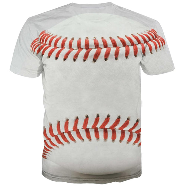 
Baseball T shirts Men Stadium Tshirt Printed Game T shirts Funny White Tshirts Casual
                