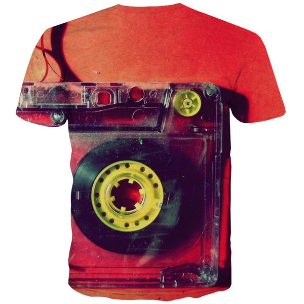 
Music T-shirt Men Instrument T shirts Funny Retro Tshirts Cool Electronic Tshirt Printed
                