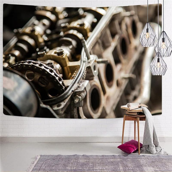 
Metal Tapestry Engine Wall Tapestry Gear Home Tapestrys Hip Hop Tapestries
                