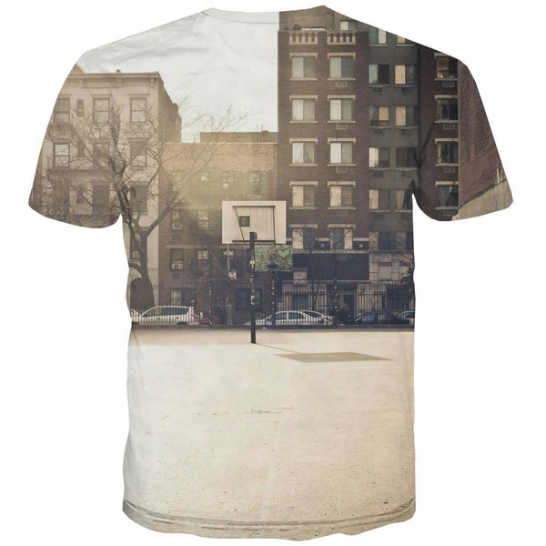 
Basketball T shirts Men Night View T shirts Funny Galaxy Tshirt Anime City Tshirts Casual
                