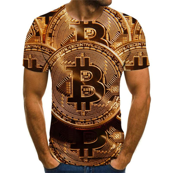 
Bitcoin T shirt Men Retro Funny T shirts Metal Shirt Print Harajuku Anime Clothes
                