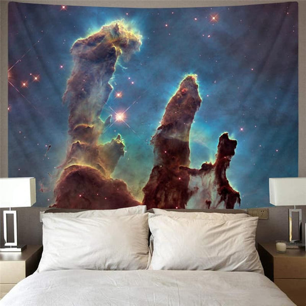 
Galaxy Tapestry Space Wall Tapestry Universe Tenture Mandala Art Home Tapestrys Nebula Rug Wall
                