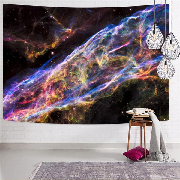 
Galaxy Tapestry Space Rug Wall Universe Tapestries Colorful Wall Tapestry
                