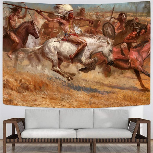 
Indios Tapiz Horse Tapestries Animal Tenture Mandala War Home Tapestrys Graffiti Wall Tapestry
                