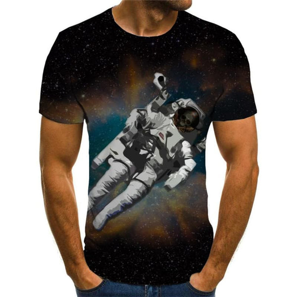 
Astronaut T-shirt Men Space Shirt Print Universe Tshirt Printed Galaxy T-shirts 3d
                
