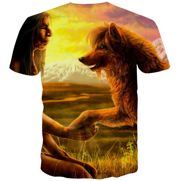 
Indians T shirts Men Grassland Tshirts Cool Sunset Tshirt Anime War T-shirts Graphic
                