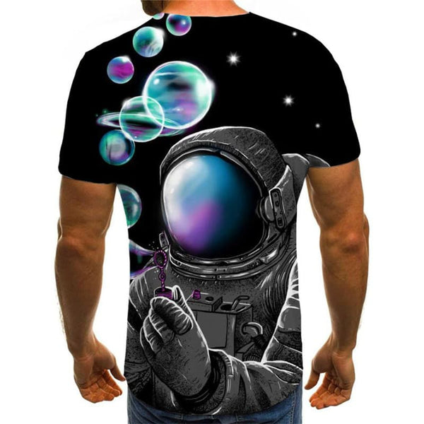 
Astronaut T-shirt Men Sky T-shirts 3d Universe Shirt Print Funny Anime Clothes
                