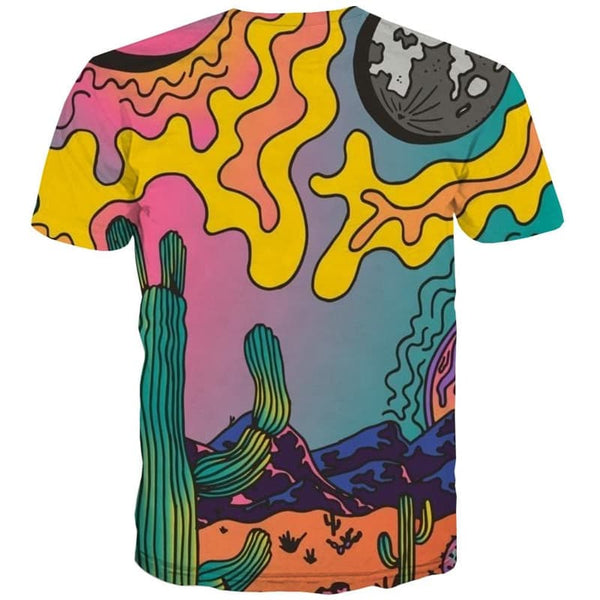 
Hippie T shirt Men Earth Funny T shirts Planet Tshirts Casual Colorful Tshirt Printed
                
