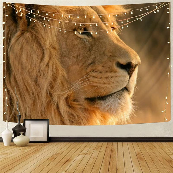 
Lion Tapestry Animal Tenture Mandala Anime Tapestries Harajuku Home Tapestrys Anime Wall Tapestry
                