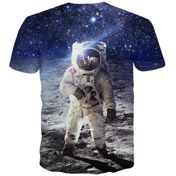 
Astronaut T shirt Men Galaxy Anime Clothes Space Tshirt Printed Universe Shirt Print
                