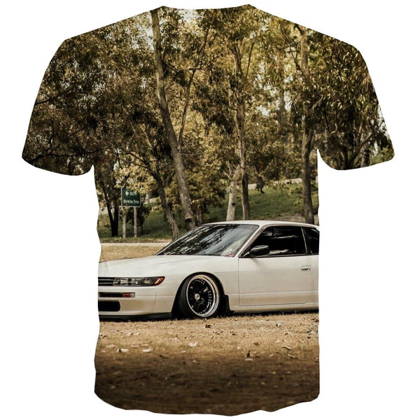 
Racing Car T shirts Men Metal Tshirt Printed City Shirt Print Gray T-shirts 3d Retro Tshirt Anime
                