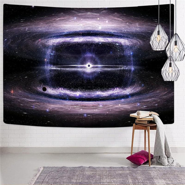 
Galaxy Tapestry Space Wall Tapestry Universe Rug Wall Black Hole Tapestries
                