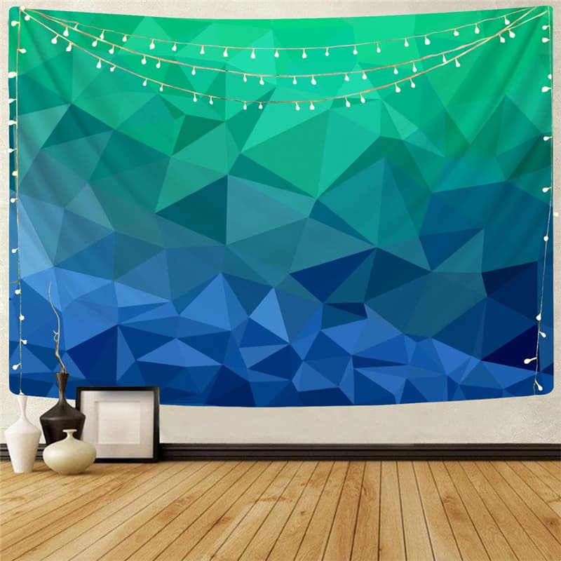 Geometric Tapiz Psychedelic Tapestries Vortex Wall Tapestry Square Tenture Mandala