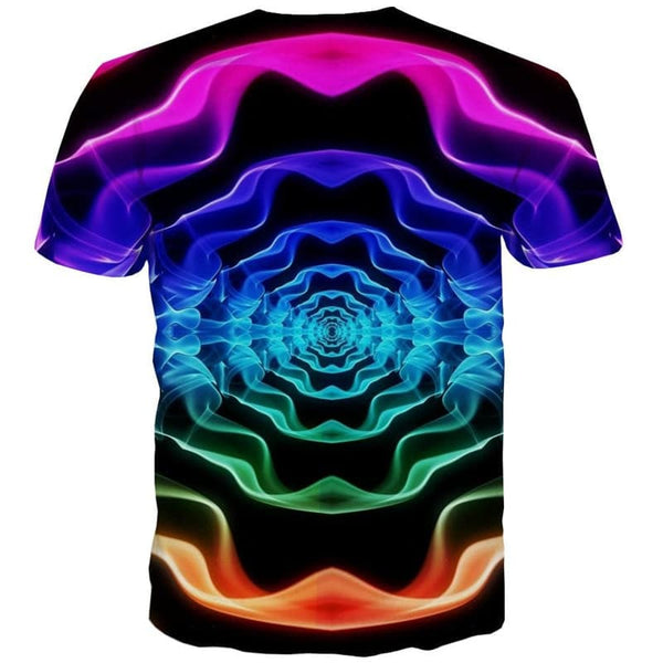 
Colorful T shirt Men Smoke Tshirt Printed Rainbow Shirt Print Art T-shirts 3d
                