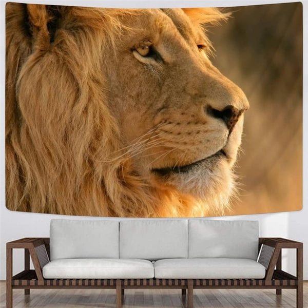 
Lion Tapestry Animal Tenture Mandala Anime Tapestries Harajuku Home Tapestrys Anime Wall Tapestry
                