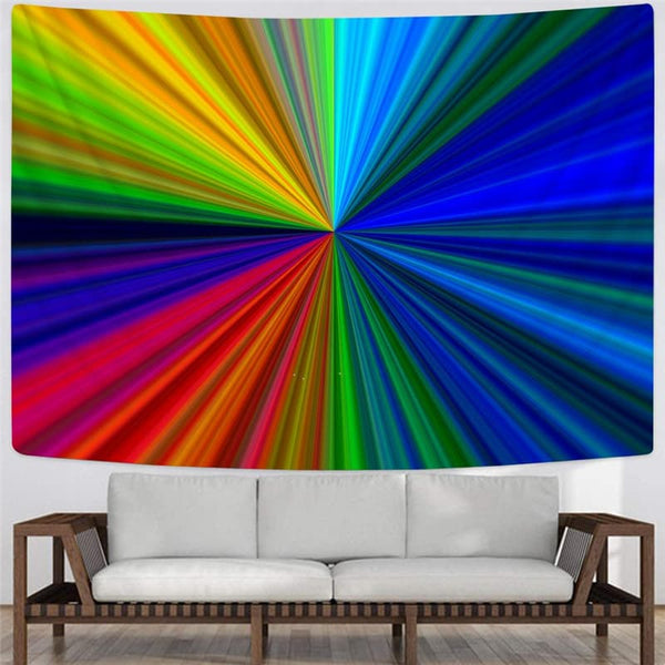 
Colorful Tapiz Abstract Home Tapestrys Street Tenture Mandala Dizziness Tapestries
                