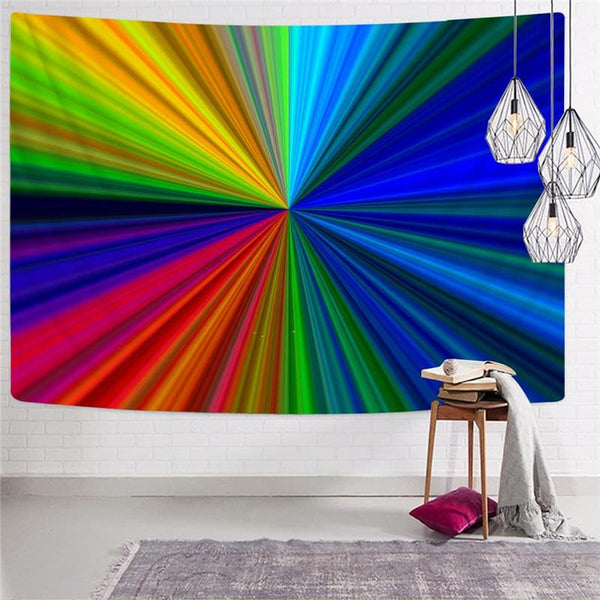 
Colorful Tapiz Abstract Home Tapestrys Street Tenture Mandala Dizziness Tapestries
                