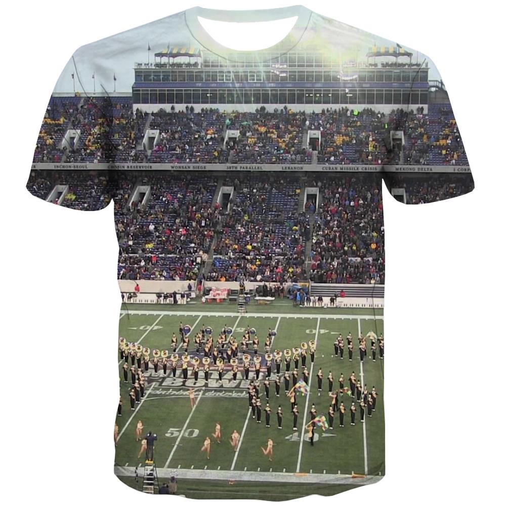 Rugby T-shirt Men Power Tshirt Anime Game T shirts Funny Lawn Tshirts Novelty