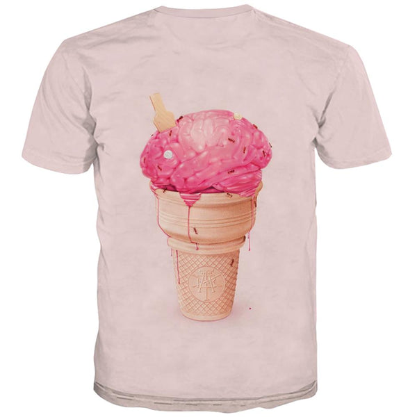 
Sweet T-shirt Men Gourmet Tshirts Casual Icecream Tshirts Novelty Colourful T shirts Funny
                