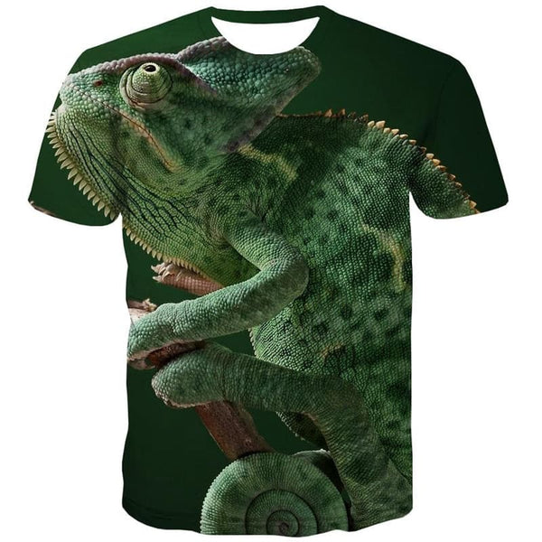 
Lizard T-shirt Men Animal T-shirts 3d Harajuku Tshirts Casual Funny Anime Clothes
                