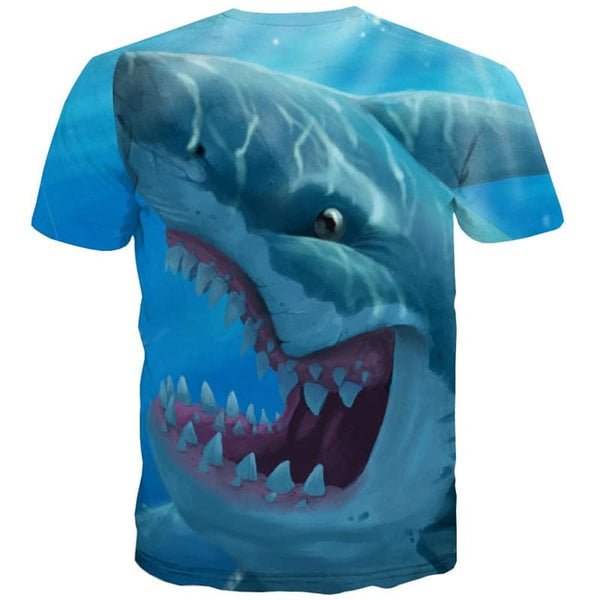 
Shark T shirt Men Ocean Tshirt Printed Animal T-shirts 3d Mens Clothing
                