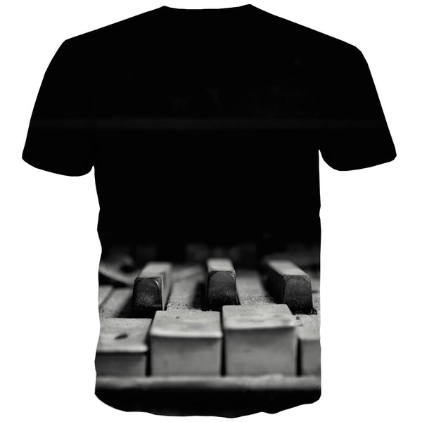 
Music T-shirt Men Instrument Tshirts Casual Retro T-shirts Graphic Electronic Tshirts Novelty
                