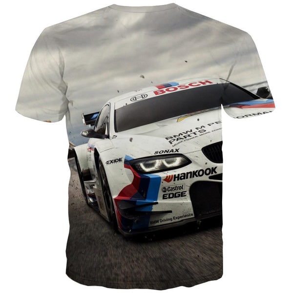
Racing Car T shirts Men Metal Shirt Print City T shirts Funny Gray Tshirts Novelty Retro Tshirt Anime
                