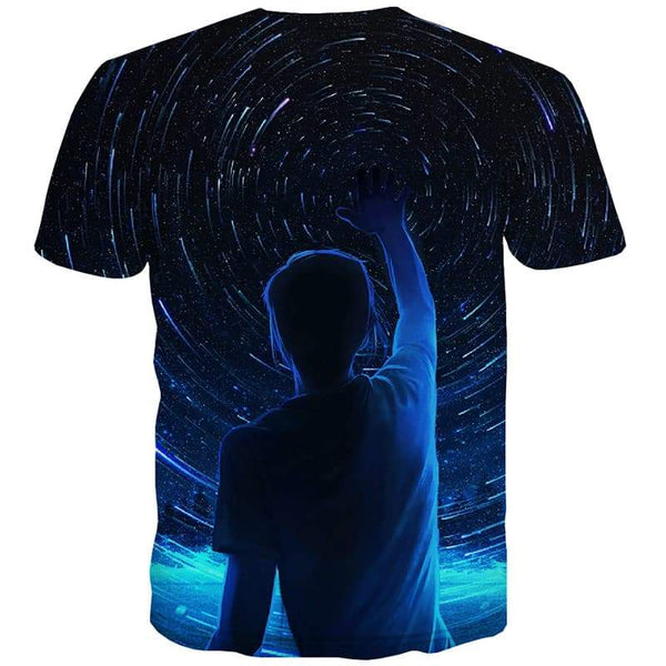 
Galaxy T-shirt Men Meteor Tshirt Printed Space Tshirt Anime Harajuku Tshirts Novelty - KYKU
                