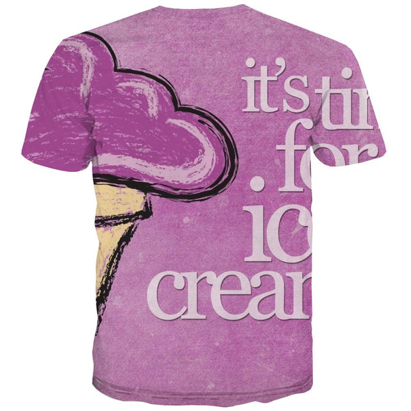 
Sweet T shirts Men Gourmet T-shirts 3d Icecream Tshirts Novelty Colourful Tshirts Cool
                