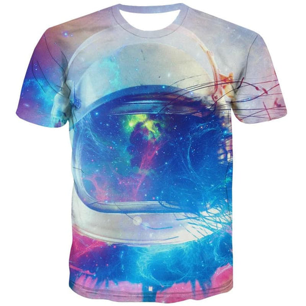 
Astronaut T shirt Men Galaxy Tshirt Printed Nebula Anime Clothes Colorful Tshirts Casual
                