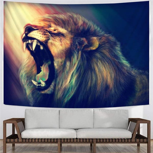 
Lion Tapiz Animal Home Tapestrys Anime Tapestries Colorful Wall Tapestry Graffiti Tenture Mandala
                