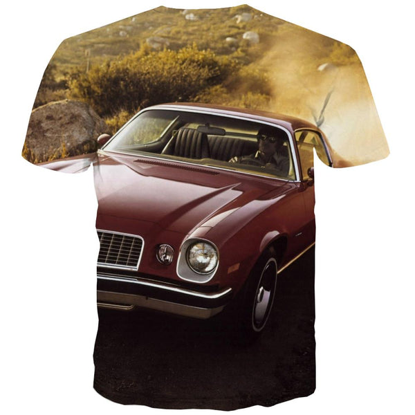 
Racing Car T shirts Men Metal Tshirt Printed City Tshirts Cool Gray T-shirts Graphic Retro Tshirt Anime
                