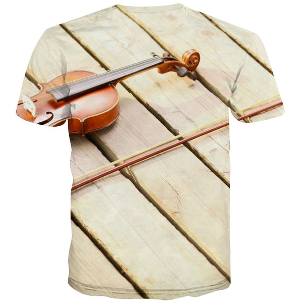 
Music T-shirt Men Instrument Shirt Print Retro T-shirts 3d Electronic Tshirt Anime
                