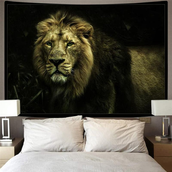 
Lion Tapiz Animal Home Tapestrys Anime Rug Wall Harajuku Wall Tapestry Hilarious Tenture Mandala
                