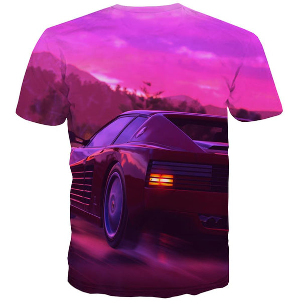 
Racing Car T-shirt Men Metal Tshirt Anime City T shirts Funny Gray T-shirts 3d Retro Tshirts Casual
                