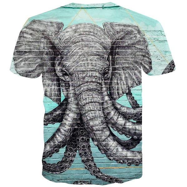 
Elephant T shirts Men Animal Tshirts Casual Art T-shirts Graphic Harajuku T-shirts 3d - KYKU
                