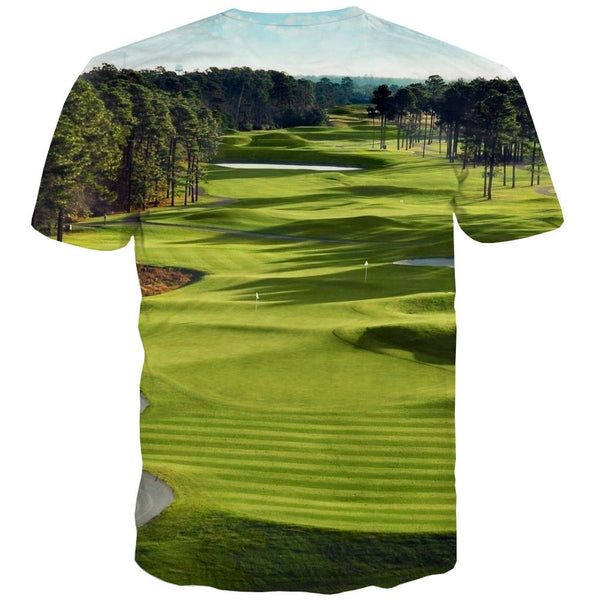 
Lawn T-shirt Men Golf Shirt Print Forest T-shirts Graphic Natural Tshirts Cool Game Tshirt Anime
                
