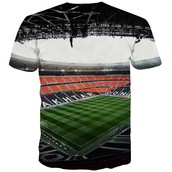 
Lawn T shirts Men Football Tshirts Cool Athletics T-shirts 3d Stadium Shirt Print
                