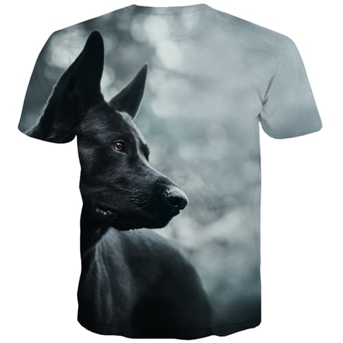 
Wolf T-shirt Men Animal T-shirts Graphic Lonely Tshirts Cool Hilarious Tshirts Novelty - KYKU
                