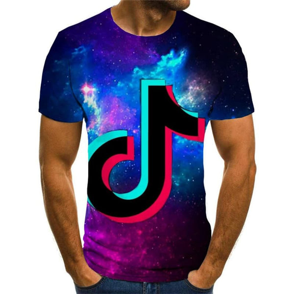 
Douyin T-shirt Men Galaxy T-shirts 3d Sky Shirt Print Party Anime Clothes
                