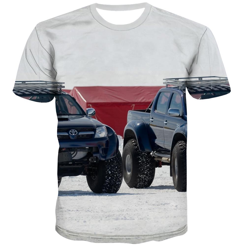 Jeep T shirts Men Offroad Tshirts Novelty car Tshirt Printed Short Sleeve - KYKU