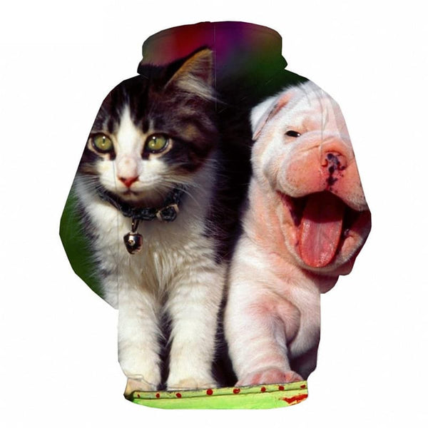 
Animal Hoodie Men Hip Hop Hoody Anime Christmas Hoodie Print Harajuku Hooded Casual
                