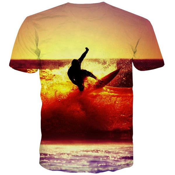 
surf T shirts Men The sea T shirts Funny sport Tshirt Anime Cool T-shirts 3d - KYKU
                
