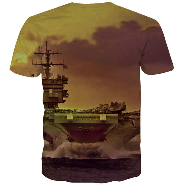 
Military T-shirt Men War T shirts Funny Cloud Tshirts Novelty Metal Tshirt Anime - KYKU
                