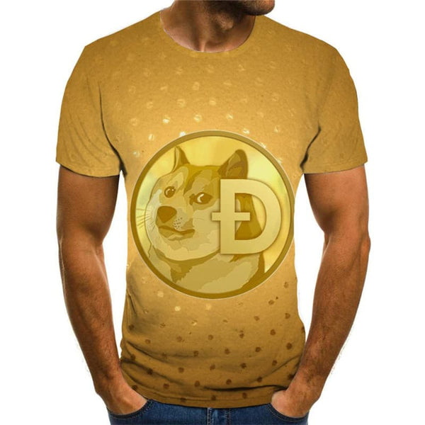 
Dog T-shirt Men Animal T-shirts 3d Bitcoin Anime Clothes Retro Tshirt Printed
                