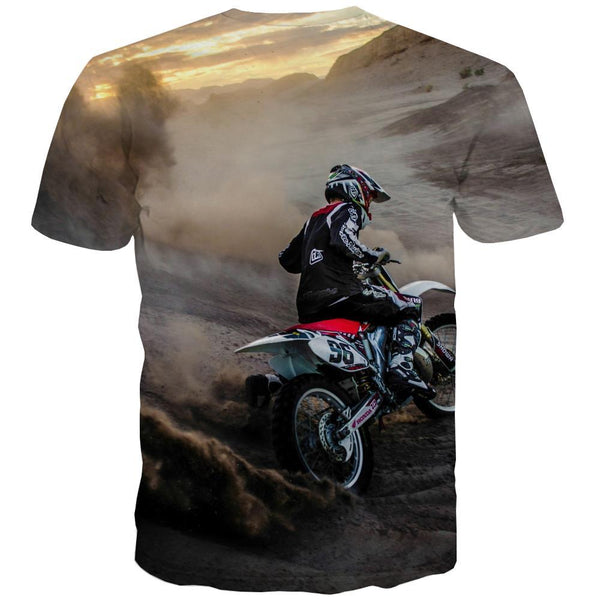 
Motocross T-shirt Men motorcycle Shirt Print Offroad Tshirts Cool Short Sleeve - KYKU
                