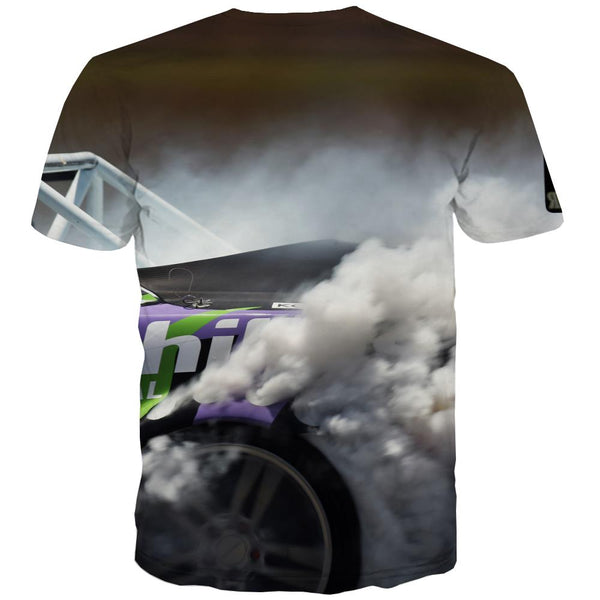 
Racing Car T-shirt Men Metal Tshirt Printed City Tshirt Anime Gray Tshirts Novelty Retro T-shirts Graphic
                